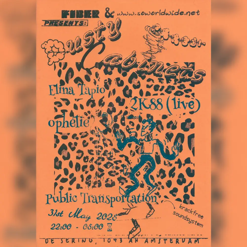 Clubnight 2 : FIBER X Dusty Cabinets w/ 2K88 , ophélie + more